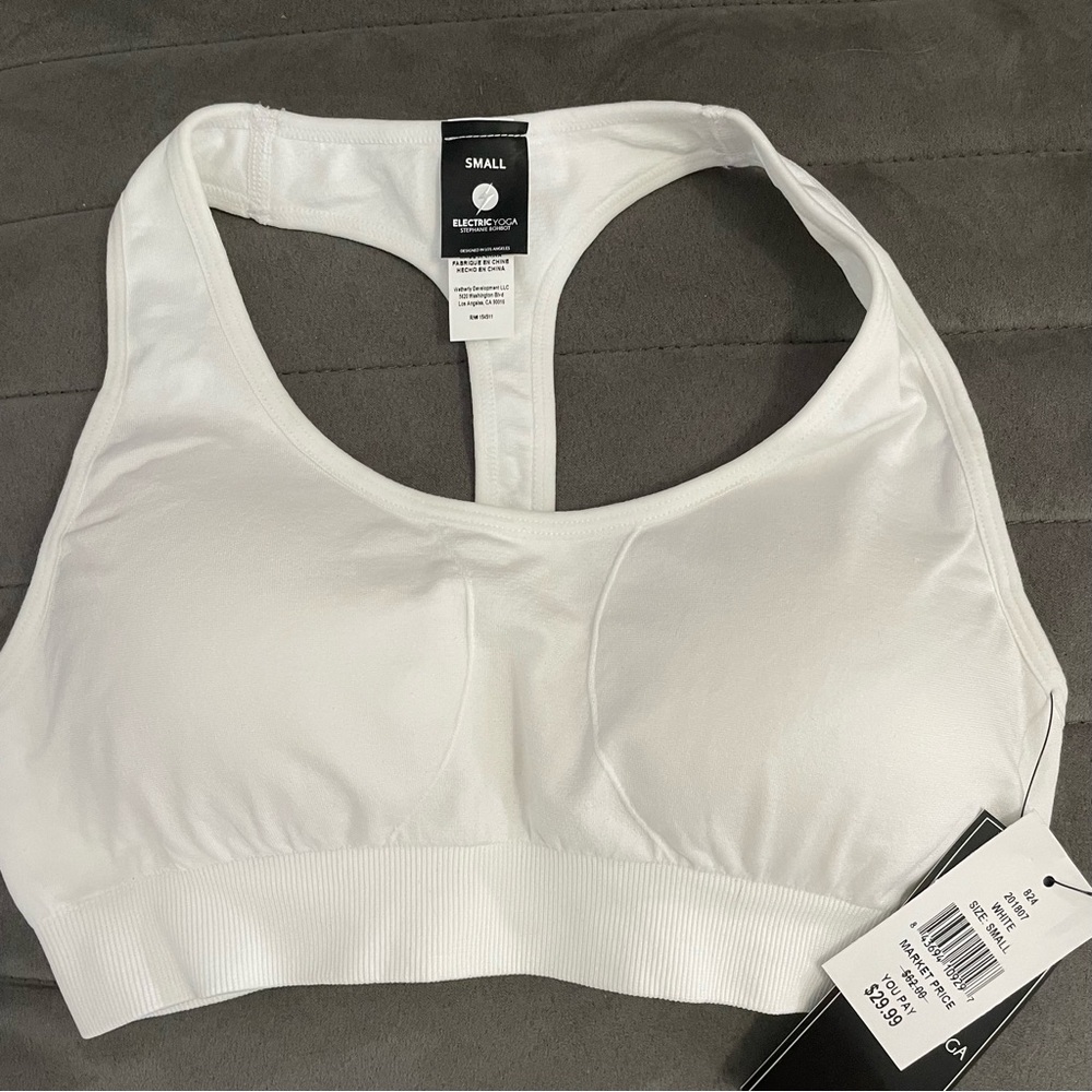 NWT Electric Yoga sports bra size small - Picture 1 of 3